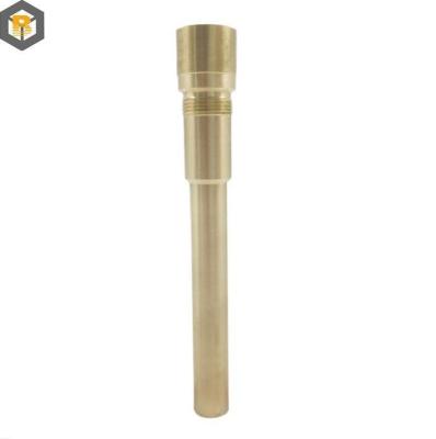 China Custom door 2D Brass CNC draaibank Machine bouwen Brass Rod Spare Parts Bewerking van metaal onderdeel Te koop