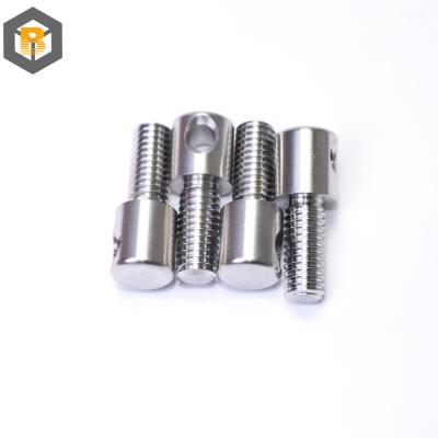 China Small Titanium Aluminum Stainless Steel Components Machine Parts Custom by 2D/3D/drawing for sale