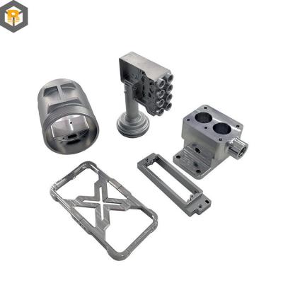 China Precision Aluminum Alloy Spare Parts CNC Milling Service for Metal Processing Machinery for sale