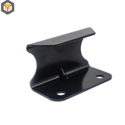 China Strong Steel U Shaped Sheet Metal Fabrication Services for Custom Building Metal Brackets for sale