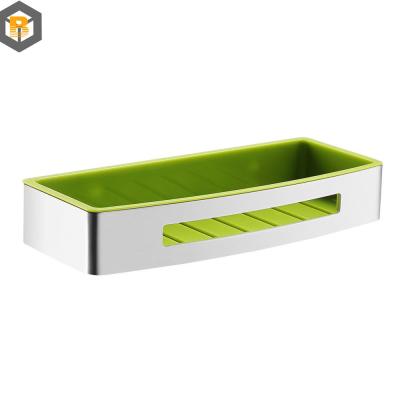 China Modern Home Appliance Stainless Steel Bathroom Rack Shelf for Hotel Corner Storage for sale