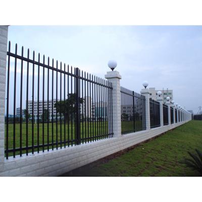 China Easily Assembled High Grade Prefabricated Posts Galvanized Steel Fence for sale