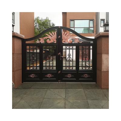 China Easily Assembled Selling Pit Driveway All Over The World Sliding Aluminum Alloy Gate for sale