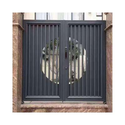 China Easily Assembled Good Quality Electric Folding Farm Gates Aluminum Profile For Gate for sale