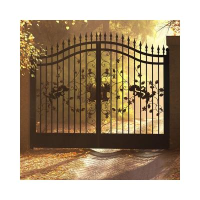 China Manufacturers Easily Assembled Modern Single-Iron-Door Pipe Design Iron Door Direct Selling for sale