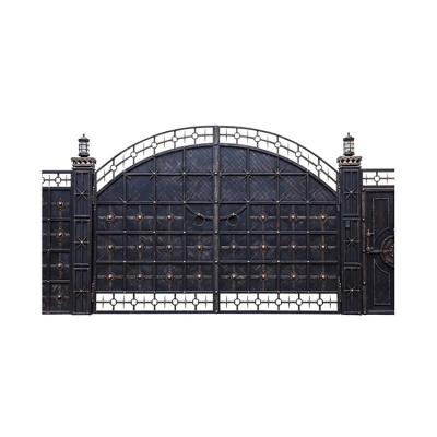 China New Arrival Price Double Door Doors Good Quality Easily Assembled Good Quality Wrought Iron Door for sale