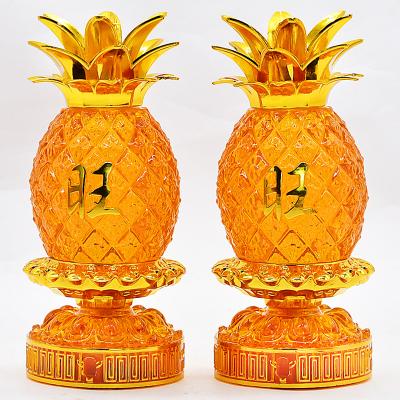 China Luck Wholesale Customized Popular Pineapple Table Lamp Zen Lamp Good Quality for sale