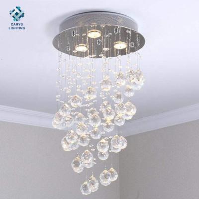 China New Modern Crystal Raindrop Chandelier Ceiling Fixture Pendant Lamp Chandelier Light for sale