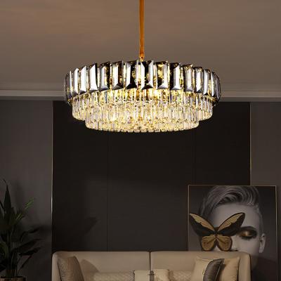 China Modern New Design Modern Home Indoor Decorative Pendant Light Lamp Luxury Crystal Chandelier for sale