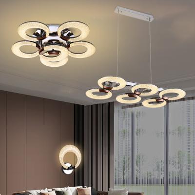 China Contemporary Fancy Outdoor Mounted Home Decoration For Living Room Restaurant Modern Luxury Gold LED Ceiling Light for sale