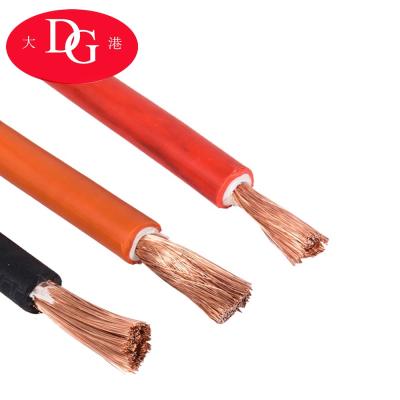 Chine Industrial Manufacturer Wholesale Copper Conductor Rubber Insulated Welding Cable Leads Copper Welding Cable à vendre