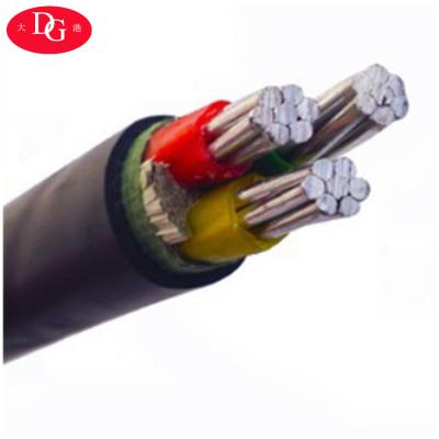 China Industrial Flame Retardant AL/XLPE/STA Low Smoke Halogen 3x150mm2 Electric Power Zero Cable for sale