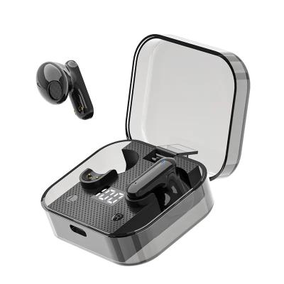 China Mini Transparent LY-18 BT5.3 Wireless High Fidelity Stereo Earbuds Sports Headphones LY-18 Fast Charging TWS Earphone Earbuds for sale