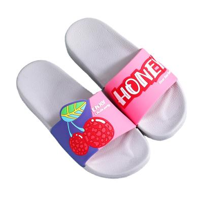 China Fashion Lightweight Summer Slippers Colorful EVA PVC Slippers Beach Non-slip Bathroom Slides Indoor Shoes for sale