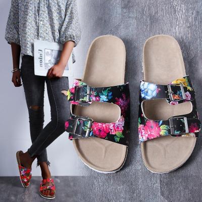 China Fashion Trend Summer Trending Classic Birken Sandals Clogs Slippers For Woman With Comfortable Cork Insole for sale