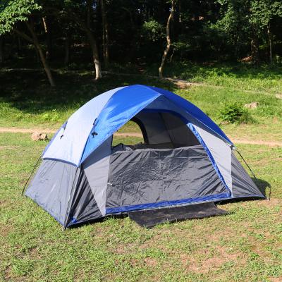 China Type Tent Stake Hot Selling 4-6 Person Capacity Waterproof Outdoor Camping Tube Tents Increasing Military Camping Tent 6 People for sale