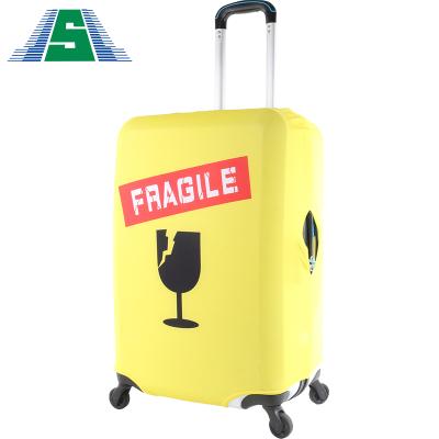 China Custom Durable Protector Decoration Spandex Luggage Cover Accessory for sale