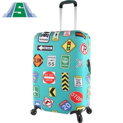 China Spandex Waterproof Durable Protector Decoration Luggage Cover Accessory for sale