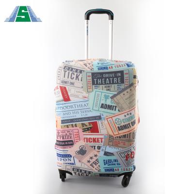 China Spandex Protective Luggage Bag Cover Waterproof Decoration Accessory On Sale for sale