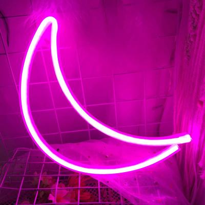 China High Quality Ramadan Festival and Party Decoration Moon Pattern Neon Light for Christmas Street Decoration for sale