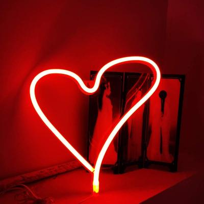 China 2021 Festival and Party Decoration Special Love Led Decor Fancy Dorm Neon Lamp Wall Decorative Light Christmas Lighting for sale