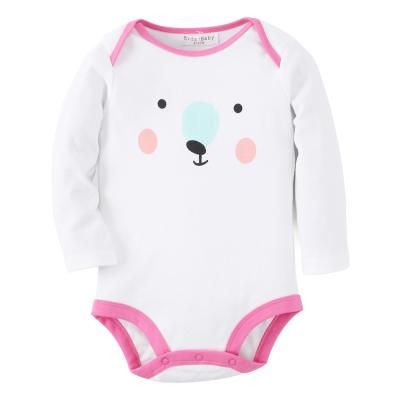 China 100% Cotton Long Sleeve High Quality Baby Girl Boy Girl Romper Newborn Baby Romper for sale