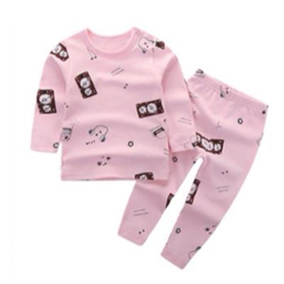 China 2020 Fashion Product Reasonable Price Goods Pattern Children's Recommended Children's Sleepwear Pajamas Small 2 Piece Set for sale