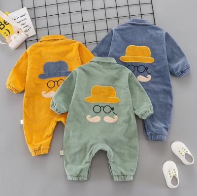 China Hot Selling Autumn Cotton Baby Toddler Clothes High Quality Explosive Romper Korean Style Amazon Baby Crawling Clothes for sale