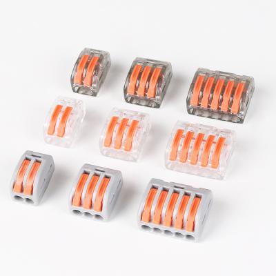 China Connecting Wire Sale Wholesale 400V Lighting Wire Joint Connector Compact Splicing Terminal for sale