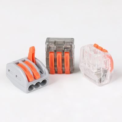 China Wholesale Connecting Wire Selling Lighting Electrical Terminal Connector Wire Connector Compact Splicing Common Terminal for sale