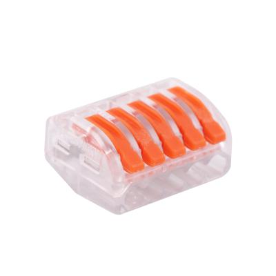 China Custom Quick Connecting Thread Universal 222-415 Screwless Quick 5 Pin Mini for sale