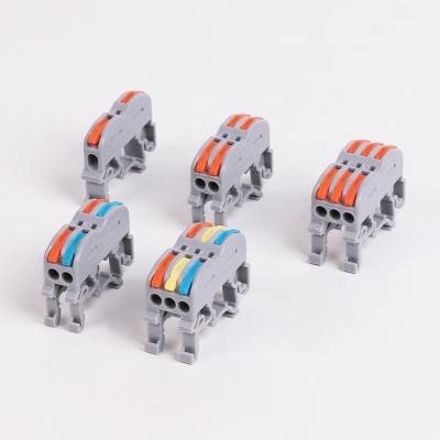 China UK3 Din Rail Use Electrical Wire Connector Connecting Wire New Design To Din Terminal Blocks for sale