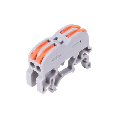 China UK3 Din Rail Use Electrical Wire Connector New Wire Connecting Design To Din Electrical Terminal Block for sale