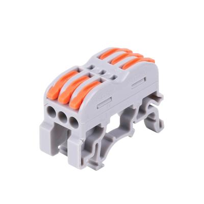 China UK3 Din Rail Use Electrical Wire Connector Wire Terminal Connector Wire Connecting New Design for sale