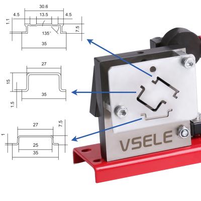 China 35X7.5mm 35x15mm Din Rail Cutter Cutting Tools for sale