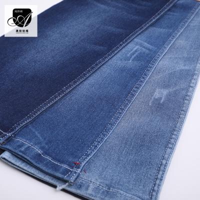 China W32B528# Stretch Lycra Polyester Satin Anti-Static Denim Fabric For Skinny Women for sale