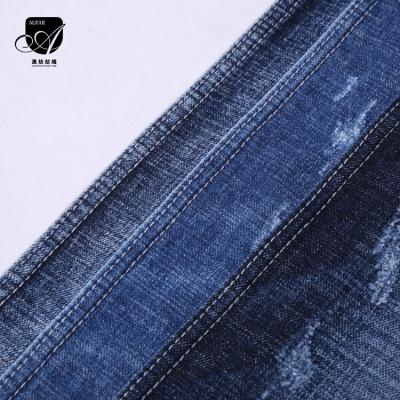 China Spring Soft Design Fashion Texture Heavy Printed Denim Fabric for sale