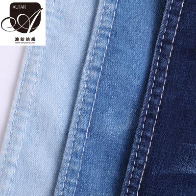 China 10 Oz Anti-Static Super Stretch Rope Denim Fabric For Spring Winter Design Women Skinny Jeans for sale