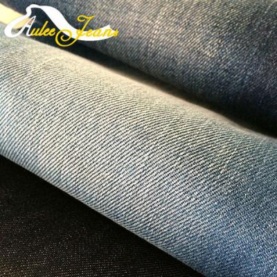 China Aufar Bamboo Denim Fashion Cotton Flannel Shrink-Resistant Joint Fabric For Jeans Men for sale