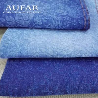 China MH3375-333# Anti-Static Embossing Fabric Cotton Denim Fabric For Wholesale for sale