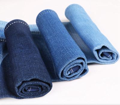 China Factory direct sale anti-static eco-friendly cotton poly bull denim fabric for pants for sale