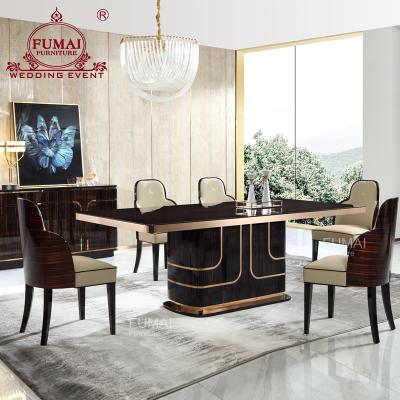 China Modern Hot Selling Marble Modern Dining Room Furniture Dining Table Set And Chairs for sale