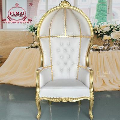 China Modern Simple Seater Wood Frame Hotel Restaurant Dining Birdcage Chair for sale