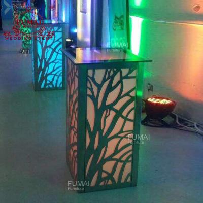 China Bar Furniture Modern Style Illuminated Led Bar Furniture, Used Bar Table for sale