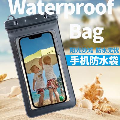 China Wholesale Tpu Ipx8 Mobile Phone Filter Mount Mobile Phone Dry Bag Waterproof Floating Waterproof Pouch For Swimming Traveling - for sale