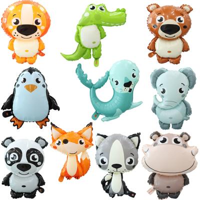 China New Arrival Aluminum Film Cartoon Animal Aluminum Balloon Party Decoration for sale