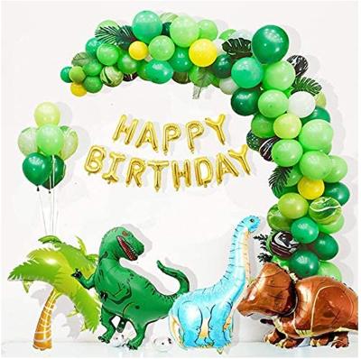 China Carry Kaile Disposable Children's Dinosaur Party Gift Balloon Dinosaur Cake Topper Eco-friendly Dinosaur Party Decorations for sale