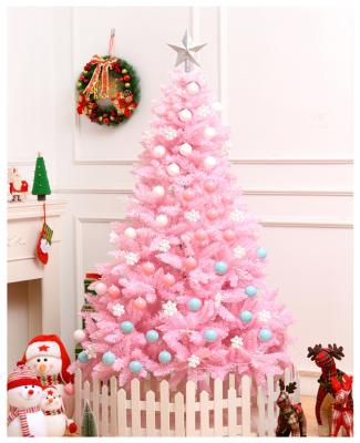 China PVC Carry Kaile Christmas Tree Pine Needles Stand LED Light Ball Artificial Christmas Tree with Star for sale