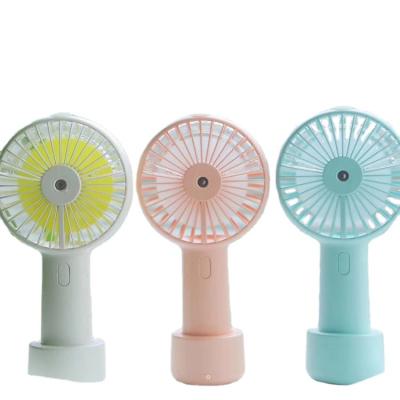 China Wholesale Mini Rechargeable Cooler Jet Car Mist Handy Outdoor Portable Charging Fan Stand With Usb Charging Ventiladores for sale