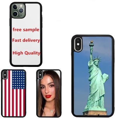 China Factory High Quality Sublimation Soft Silicone Wholesale Empty Phone Cases Waterproof TPU With Aluminum Foil Sublimation Phone Cases For I for sale